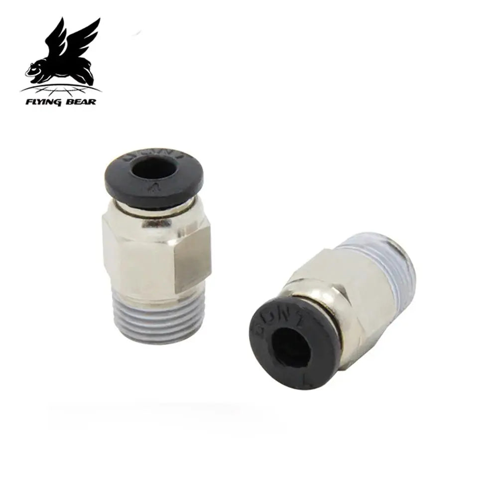 10PCS Pneumatic Connector PC4-G1/8 1.75mm PTFE Tube Quick Coupler Feed inlet For P905x 905 905H 3D Printer GreatEagleInc