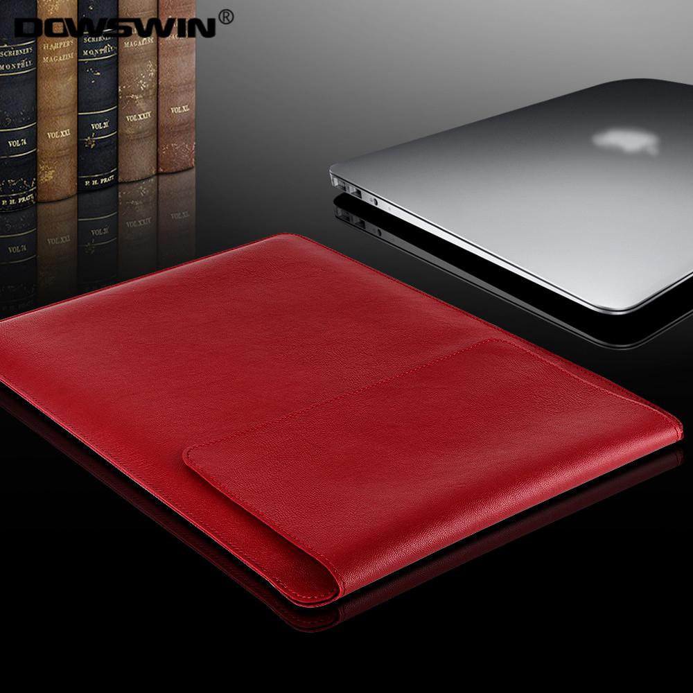 13DOWSWIN Case for Macbook Air 13 11 Pro 13 15 Case For Laptop Bag Sleeve Leather Notebook Bag for Macbook Pro Case Waterproof GreatEagleInc