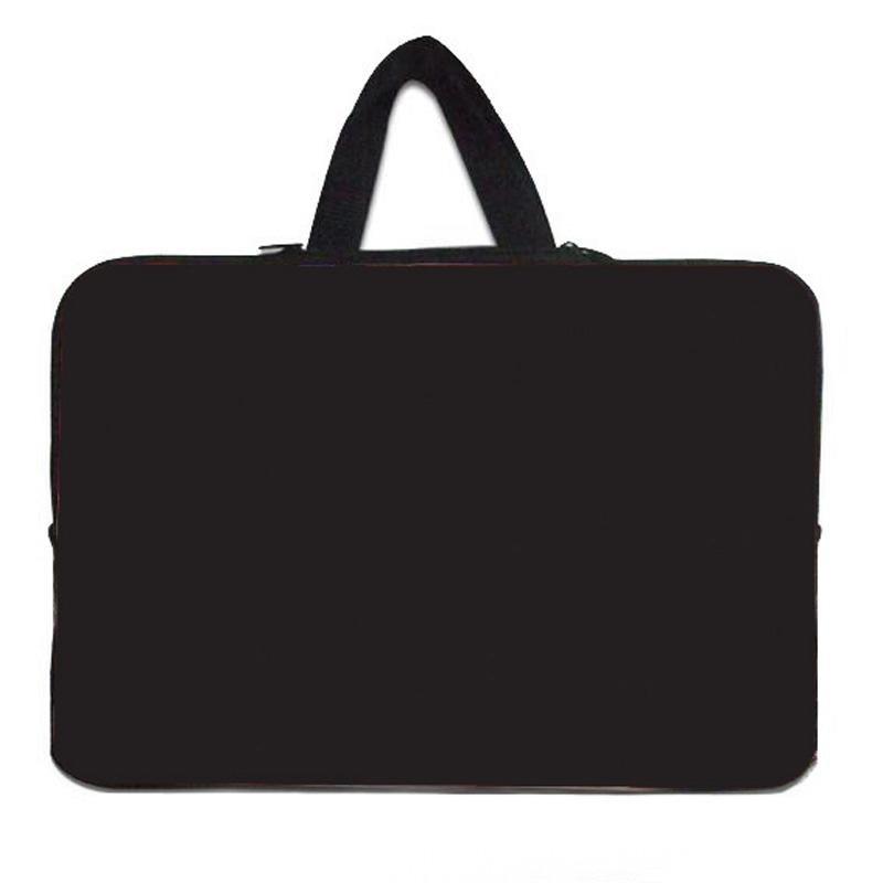 13Plain Black Computer Carry Bag Mens Laptop Bag Portable Sleeve Case Notebook Tablet Pouch For 10 12