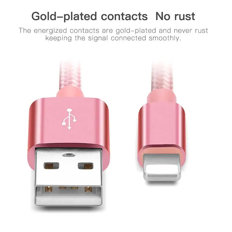 NOHON For Apple USB Charging Data Cable For iPhone X 7 6 8 6S 5S Plus XS MAX XR For iPad Mini IOS 12 8 Pin Fast Charge Cables 1M GreatEagleInc