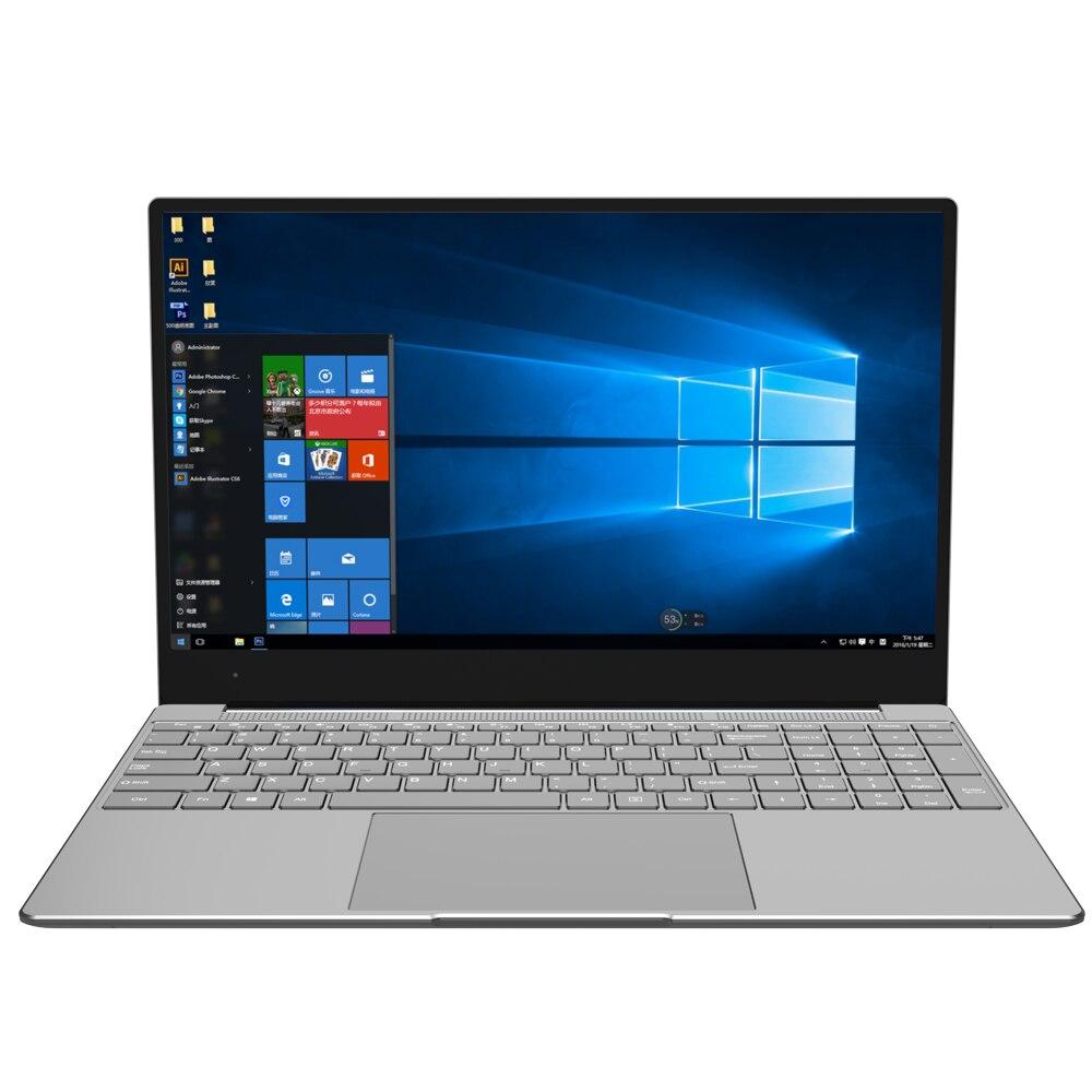 Akpad J4105 15.6 inch Windows 10 Pro 1920*1080  glass panel Metal Laptop 8GB RAM 128GB/256GB/512GB/1TB HDMI Notebook Netbook GreatEagleInc