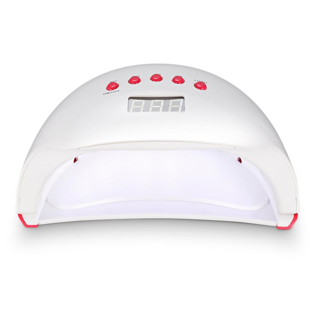 UV - 0148 49W UV LED Light Gel Nail Manicure Timer Painless Magnifier Lamp Motion Detector GreatEagleInc