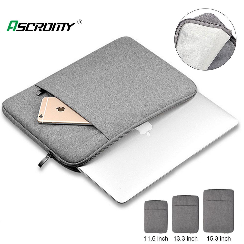 Waterproof Laptop Bag 11 12 16 13 15 inch Case For MacBook Air Pro 2018 2019 Mac Book Computer Fabric Sleeve Cover Accessories GreatEagleInc