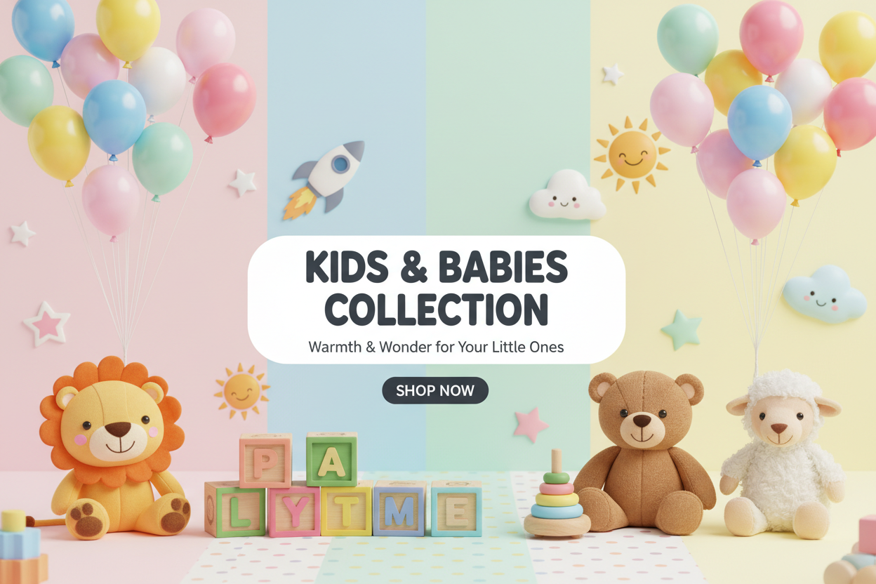 Kids and Babies Collection - Adorable Essentials for Your Little Ones