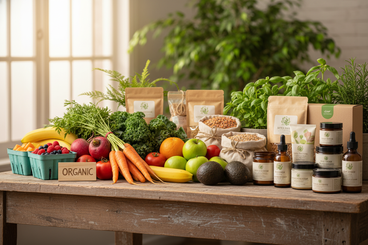 Organic Products for Multiple Items - Affordable Organic Collection - GreatEagleInc