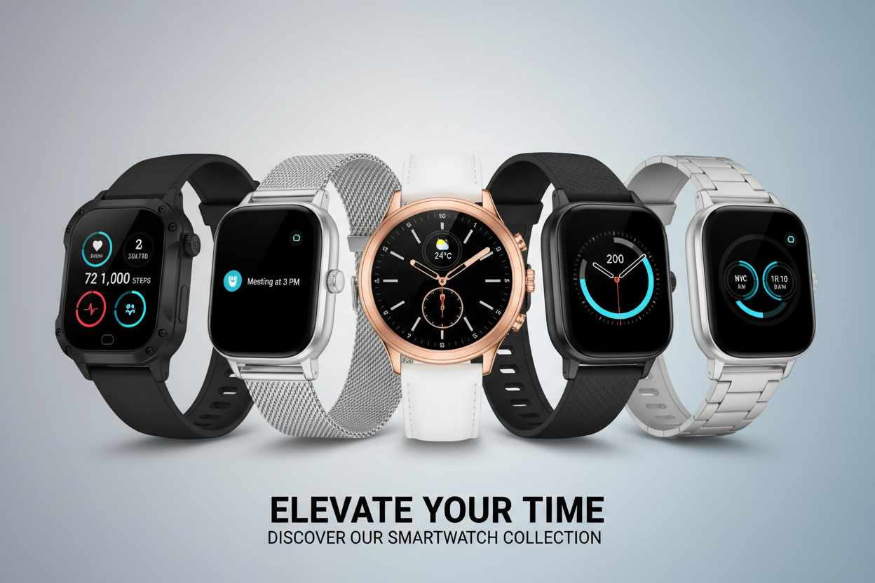 Smart Watches Collection - Elevate Your Style and Connectivity - GreatEagleInc