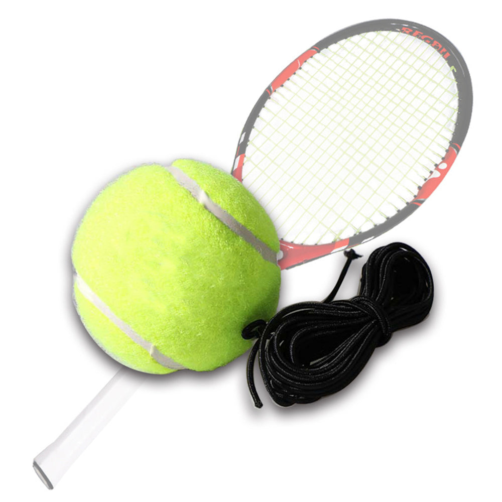 Professional Tennis Training Ball With 4m Elastic Rope Rebound Practice Ball With String Portable Tennis Train Balls