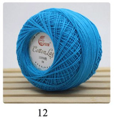 Crochet Knitting yarn Soft Comfortable Thin Yarn Lace Threads for Knitting 14 Colour Eco-friendly Dyed Sweater Scarf