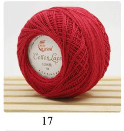 Crochet Knitting yarn Soft Comfortable Thin Yarn Lace Threads for Knitting 14 Colour Eco-friendly Dyed Sweater Scarf