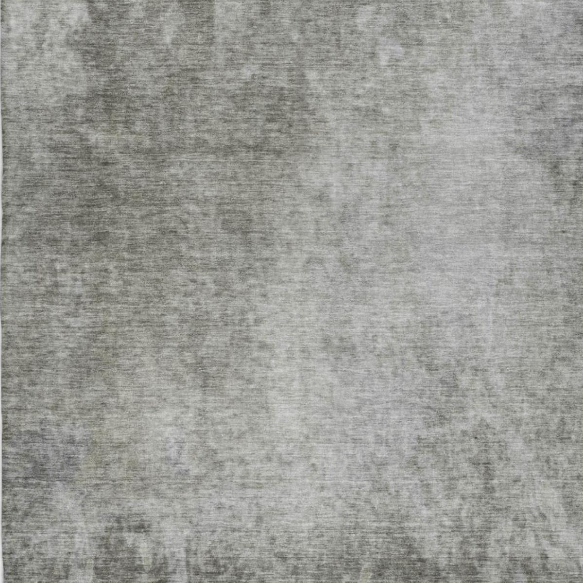 10' X 14' Gray And Silver Abstract Shag Washable Area Rug With UV Protection - Home & Garden