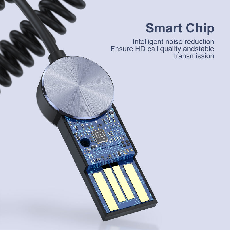 Aux Bluetooth-compatible Adapter Dongle Cable For Car 3.5mm Jack Aux 5.0 Receiver Speaker Audio Music Transmitter