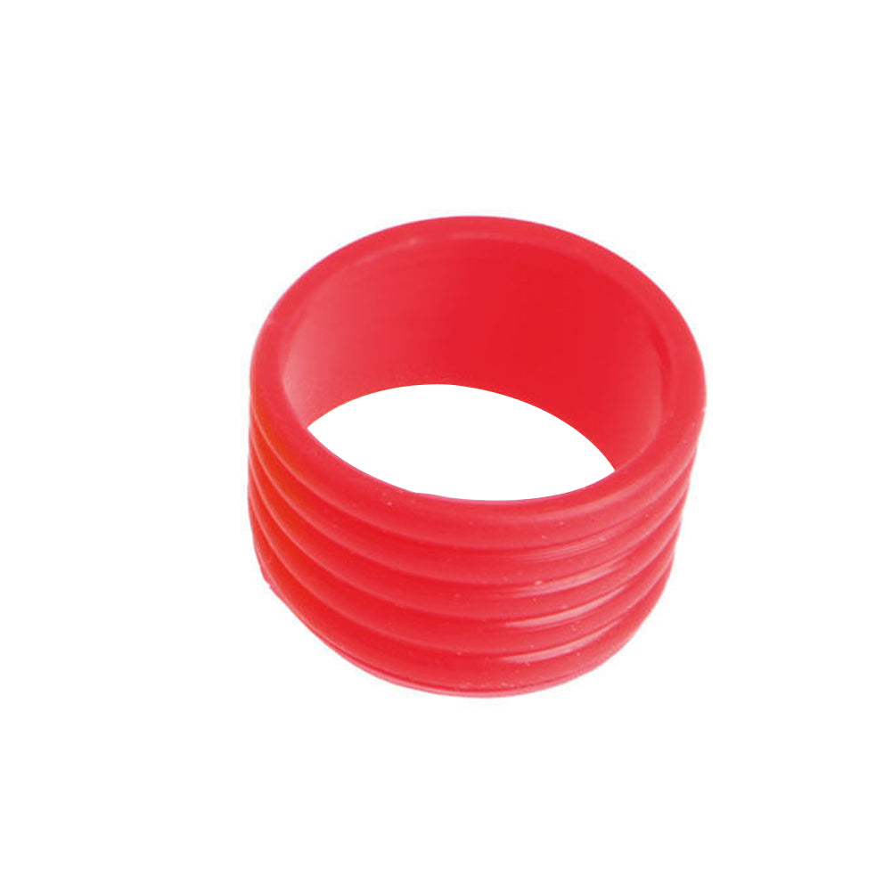 Tennis Racquet Band Overgrips Stretchy Tennis Badminton Racket Handles Rubber Ring Tennis Racquet Band Badminton Grip Red