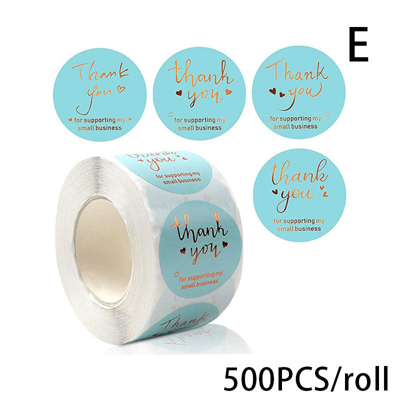 Mini Gold Embossed Thank you Card Valentine Happy Birthday Christmas Party Wedding Invitation Letter Greeting Cards E