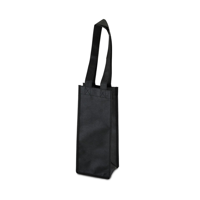 1 Bottle Non Woven Tote in Black by True True