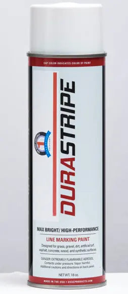 1 Shot Dura Stripe Aerosol Traffic Paint (18oz Yellow) Bare Ground