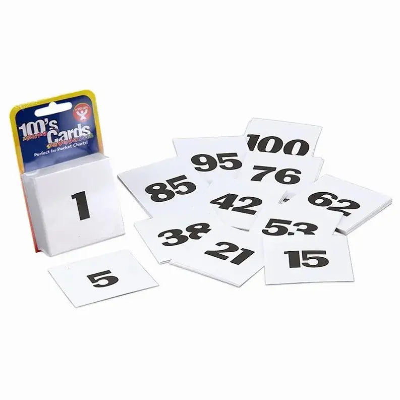 100's Cards - Numbers 1-120 Hygloss Products