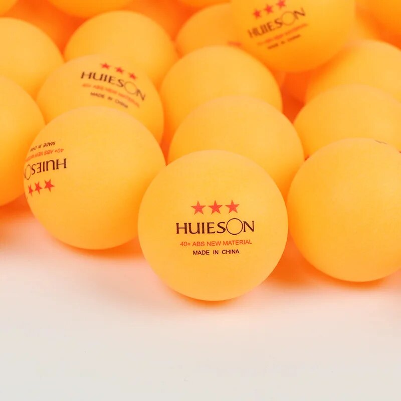 100pcs/pack 3-Star Professional 40+ 2.8g Table Tennis Ping pong Ball White Orange Amateur Advanced Training Competition Ball