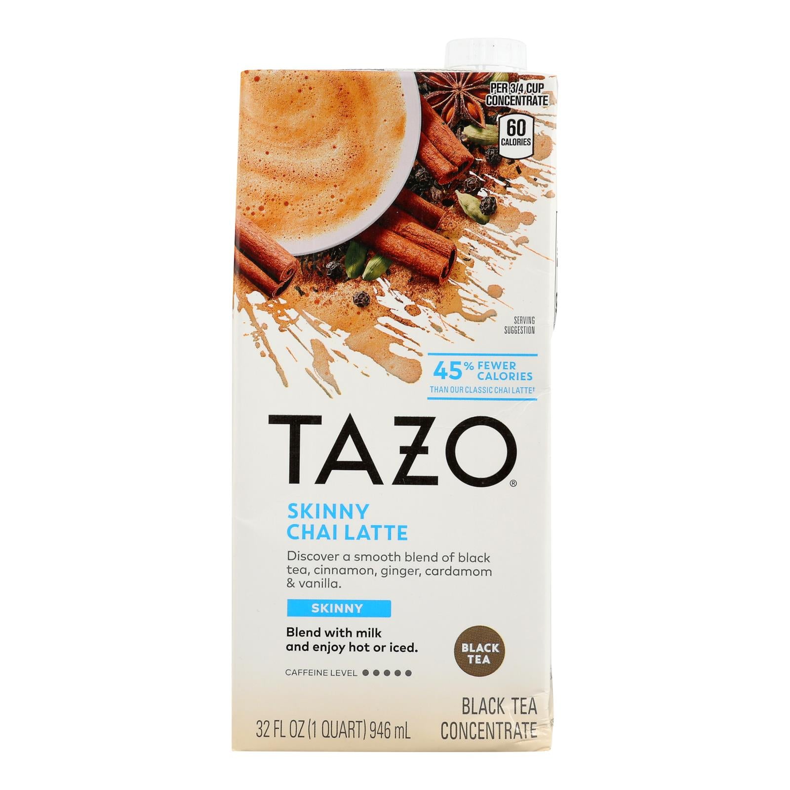 Tazo Tea - Tea Conc Skny Chai Latte - Case Of 6 - 32 Fz - GreatEagleInc
