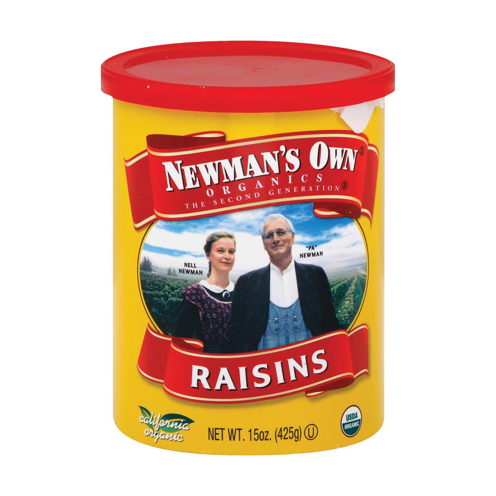 Newman's Own Organics - Raisins - Case Of 12 - 15 Oz. - GreatEagleInc