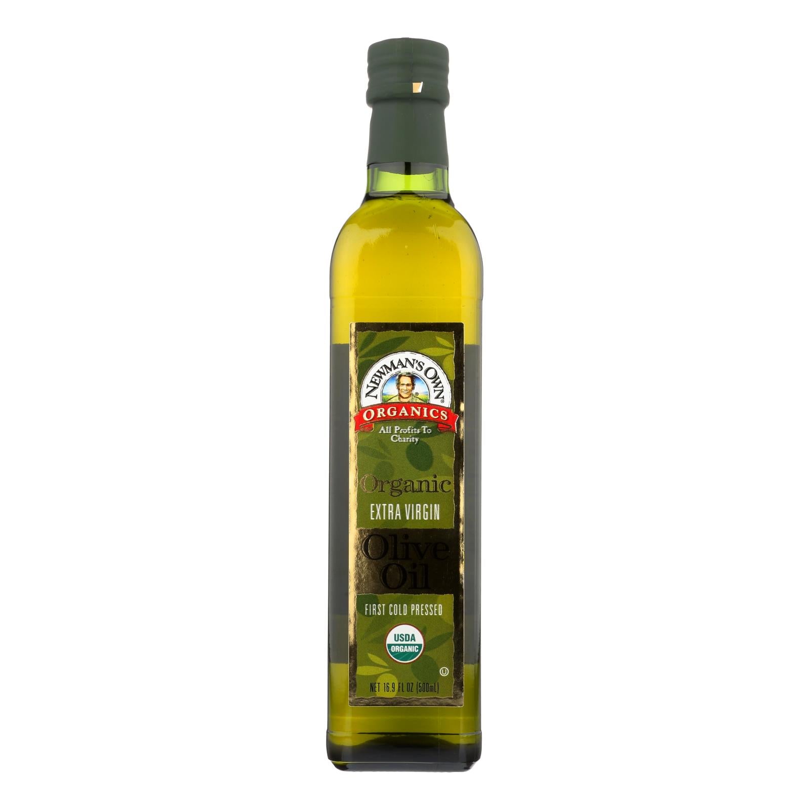 Newman's Own Organics Organic Olive Oil  - Case Of 6 - 16.9 Fl Oz. - GreatEagleInc