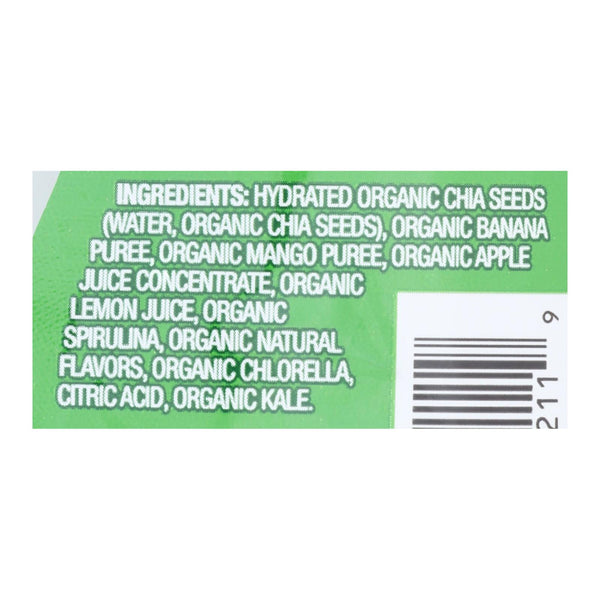 Mamma Chia Squeeze Vitality Snack - Green Magic - Case Of 16 - 3.5 Oz. - Eco-Friendly Home & Grocery