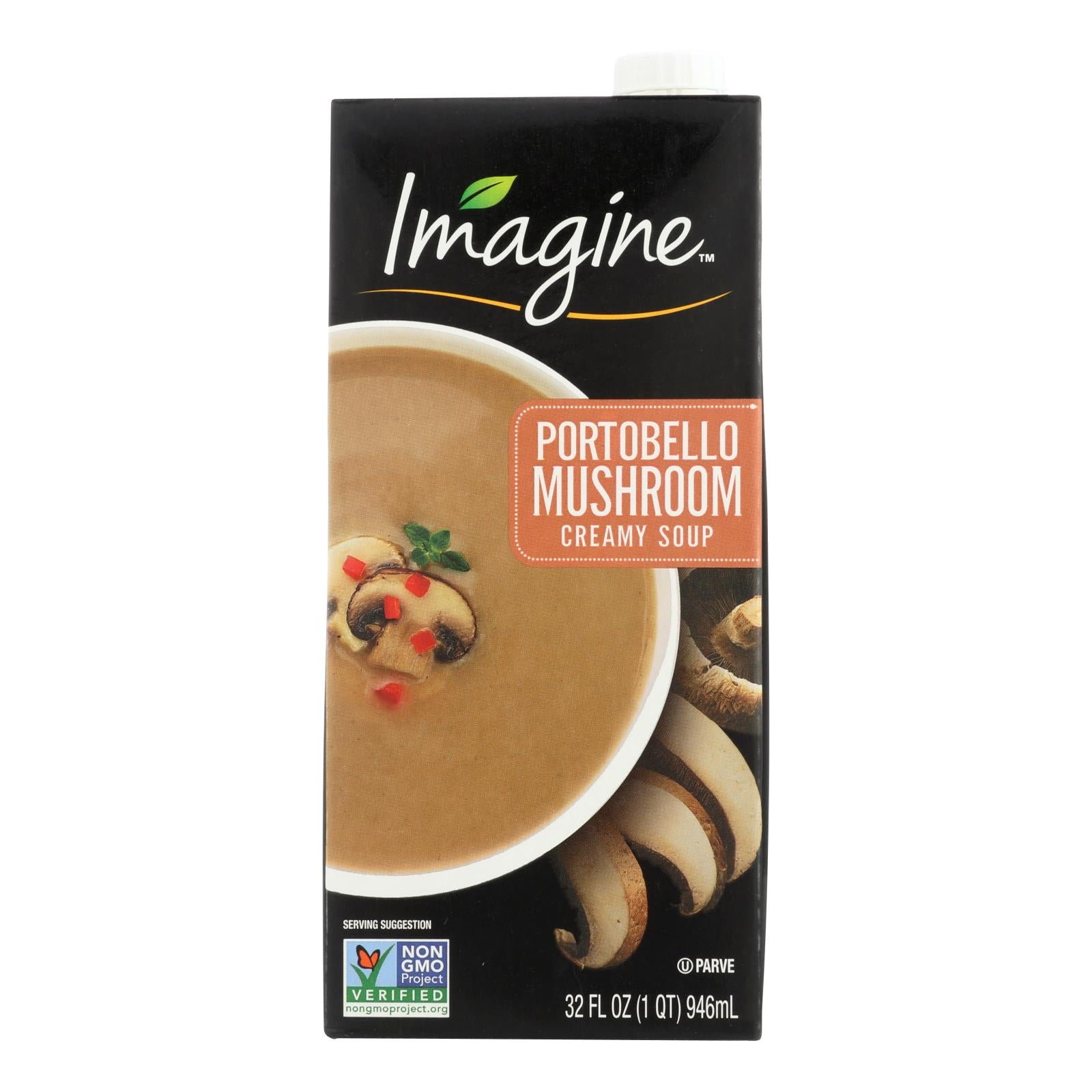 Imagine Foods - Soup Creamy Port Mushroom - Case Of 6-32 Fz - GreatEagleInc