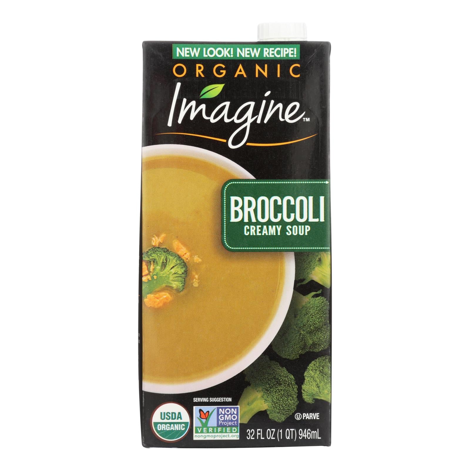 Imagine Foods - Soup Creamy Brocoli - Case Of 6-32 Fz - Home & Garden
