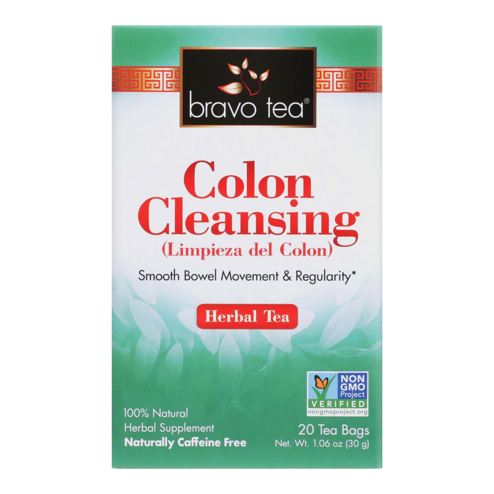 Bravo Teas And Herbs - Tea - Colon Cleansing - 20 Bag - GreatEagleInc