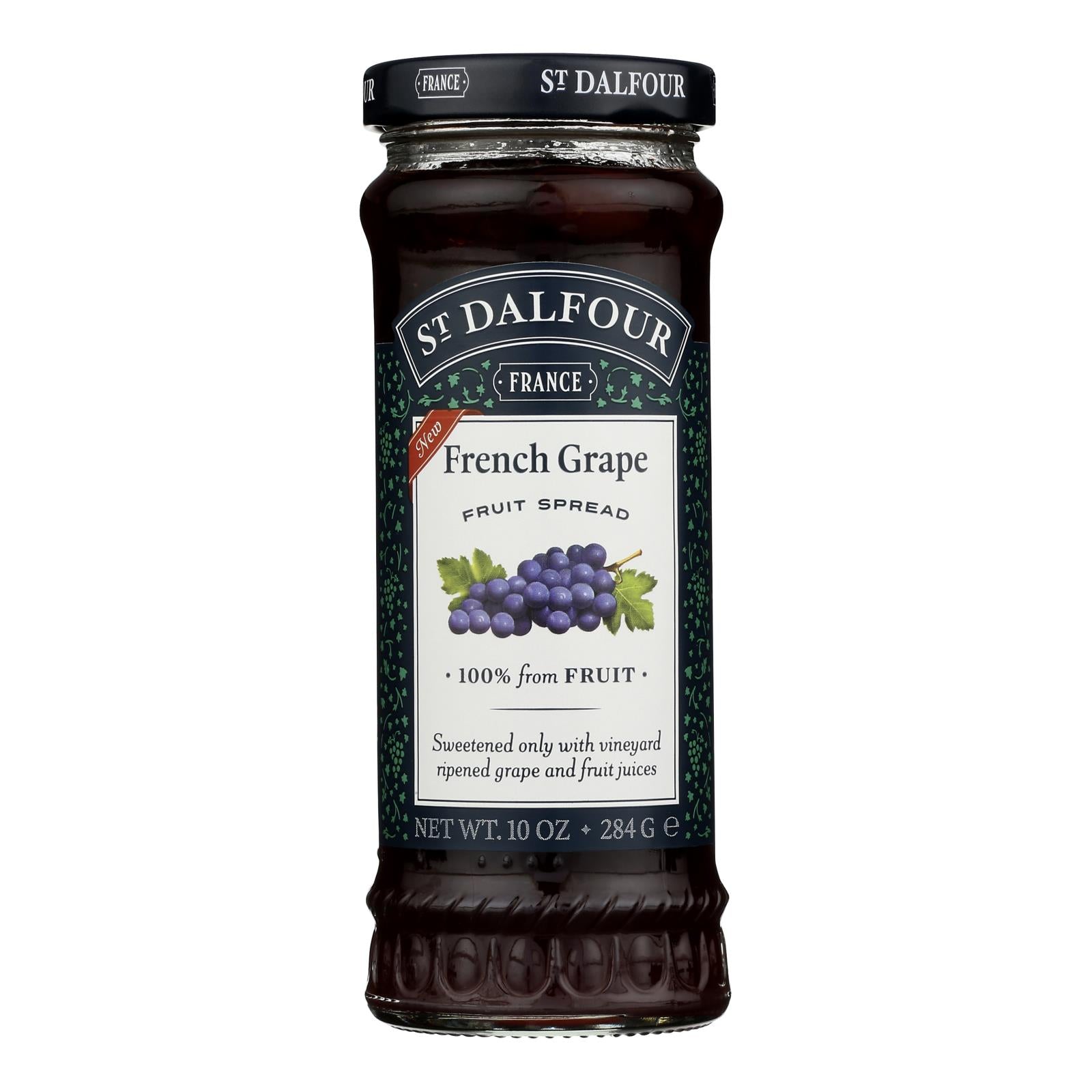 St Dalfour - Consrv Frn Grp 100% Fruit - Case Of 6-10 Oz - GreatEagleInc