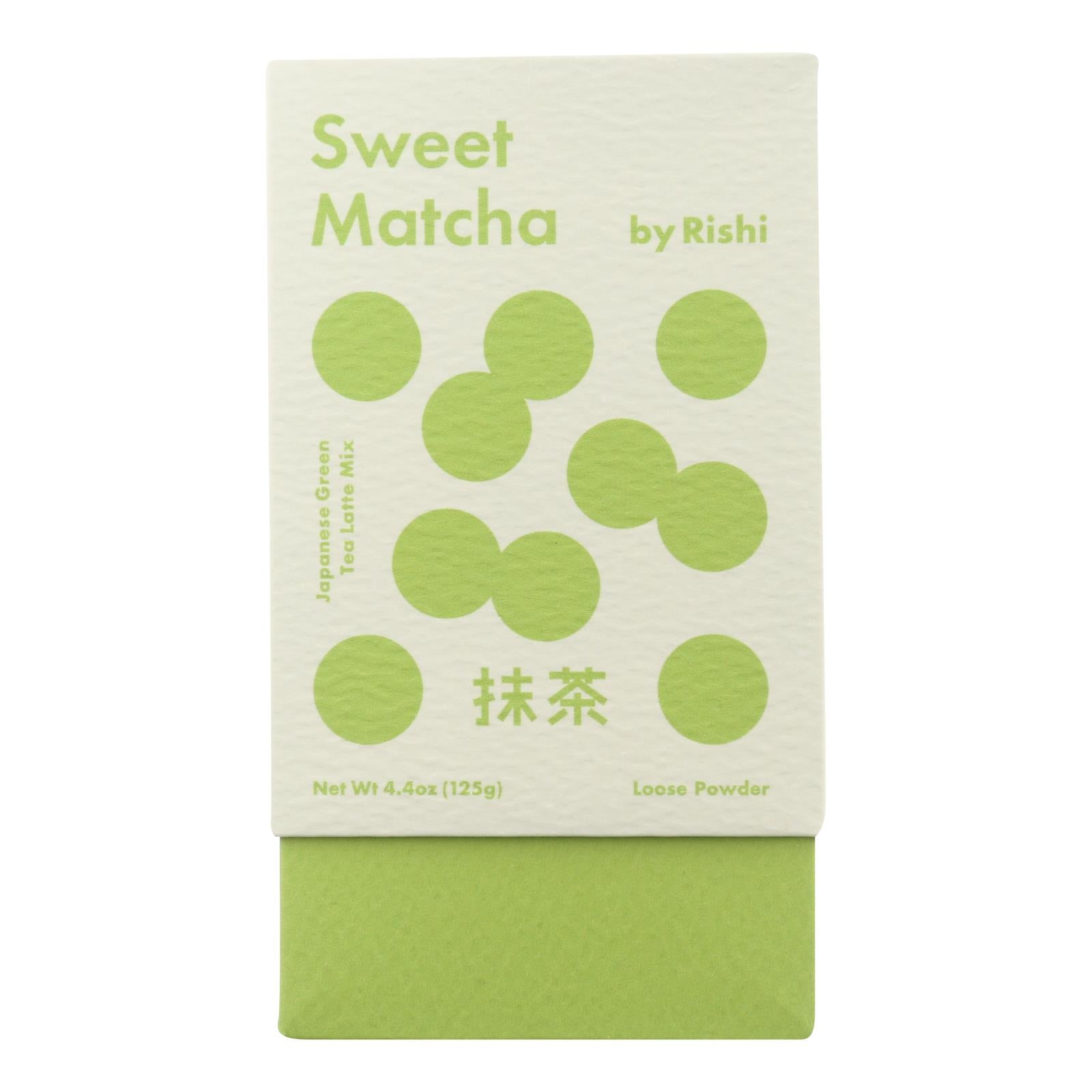 Rishi - Lse Tea Sweet Matcha - Case Of 6-4.4 Oz - GreatEagleInc