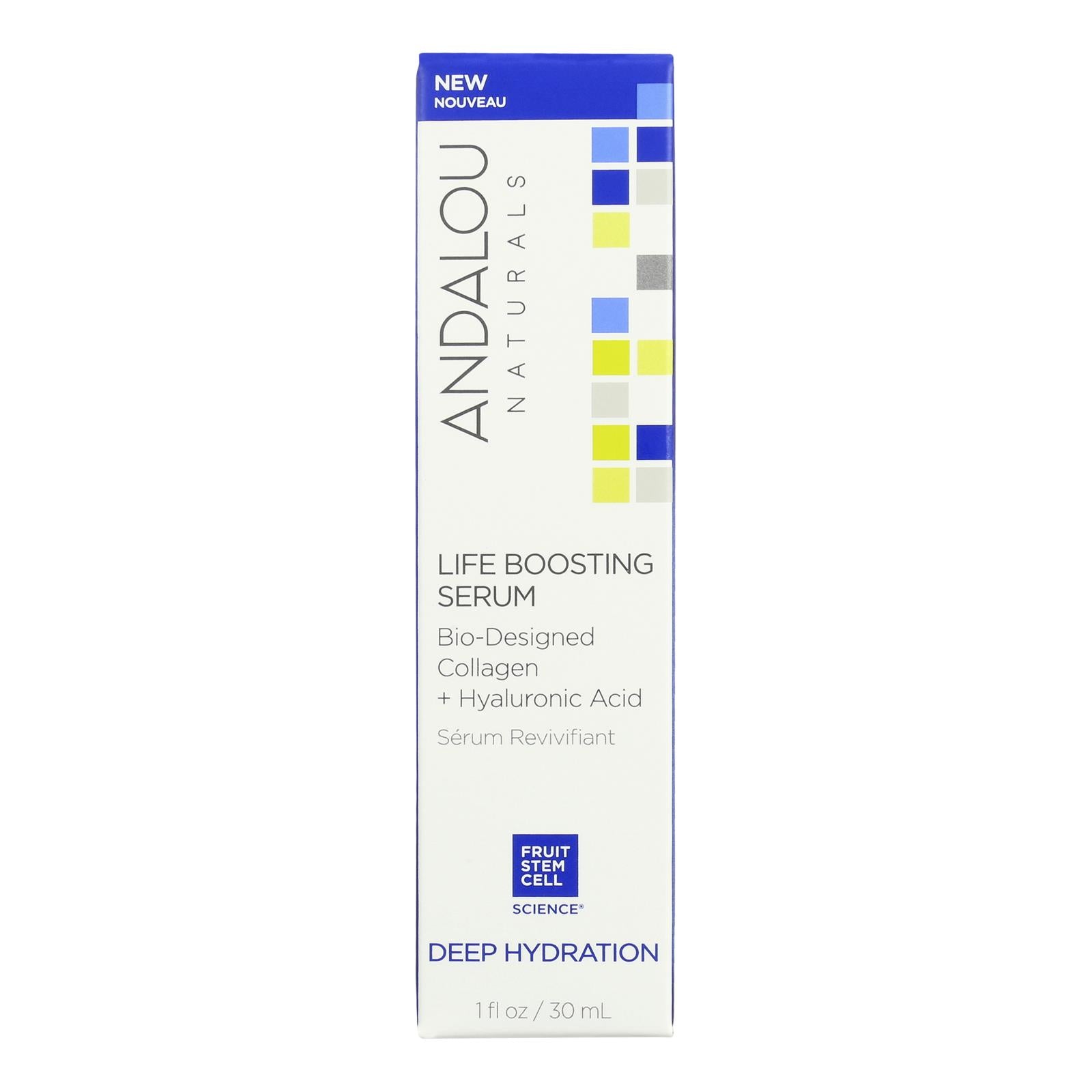 Andalou Naturals - Serum Dp Hyd Life Boostng - 1 Each-1 Fz - Home & Garden