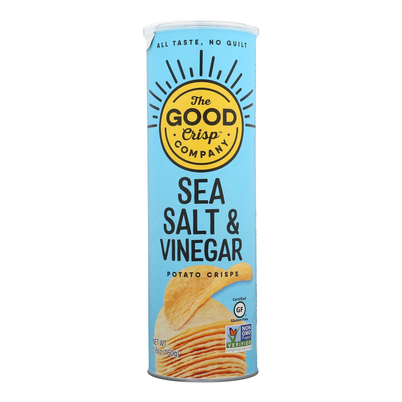 The Good Crisp Company - Potato Crisp Ssalt/vingr - Case Of 8-5.6 Oz - GreatEagleInc