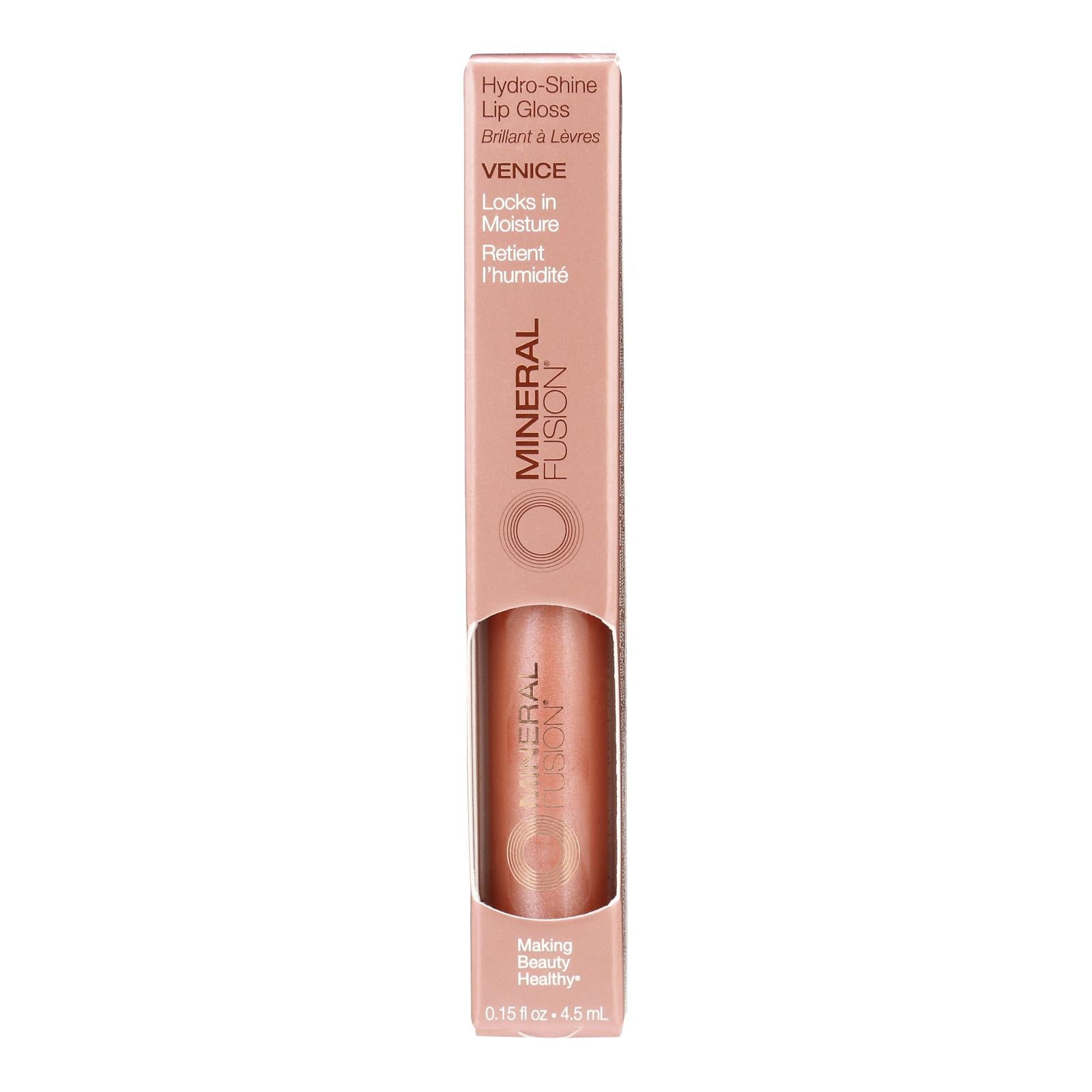 Mineral Fusion - Hydro Shne Lip Gls Venice - 1 Each-.15 Fz - GreatEagleInc