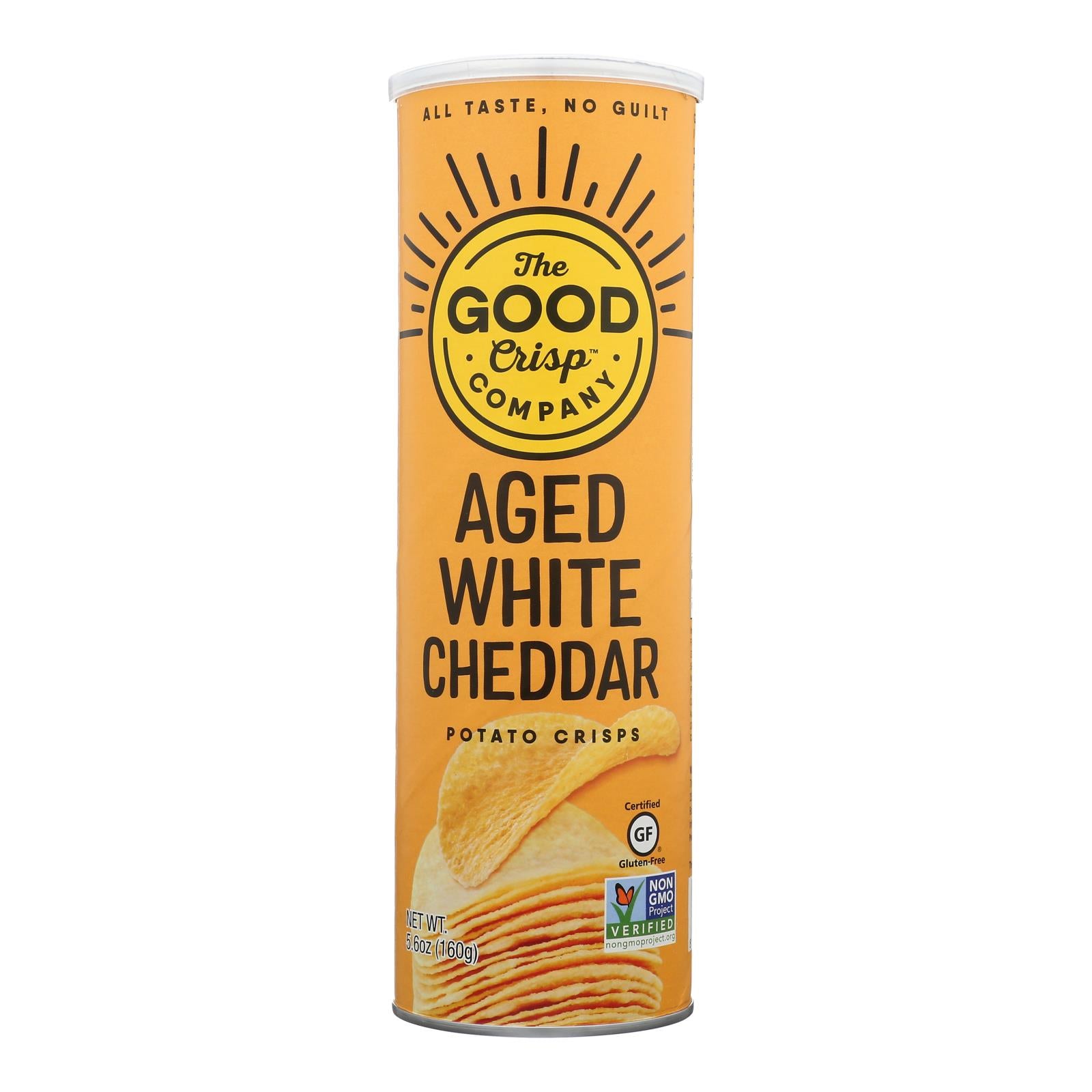 The Good Crisp Company - Potato Crisp Agd.wht Ched - Case Of 8-5.6 Oz - GreatEagleInc