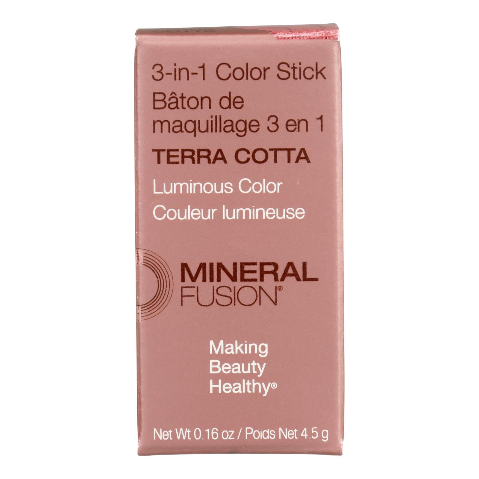 Mineral Fusion - Color Stk 3-in-1 Tra Ctta - 1 Each-.16 Oz - GreatEagleInc