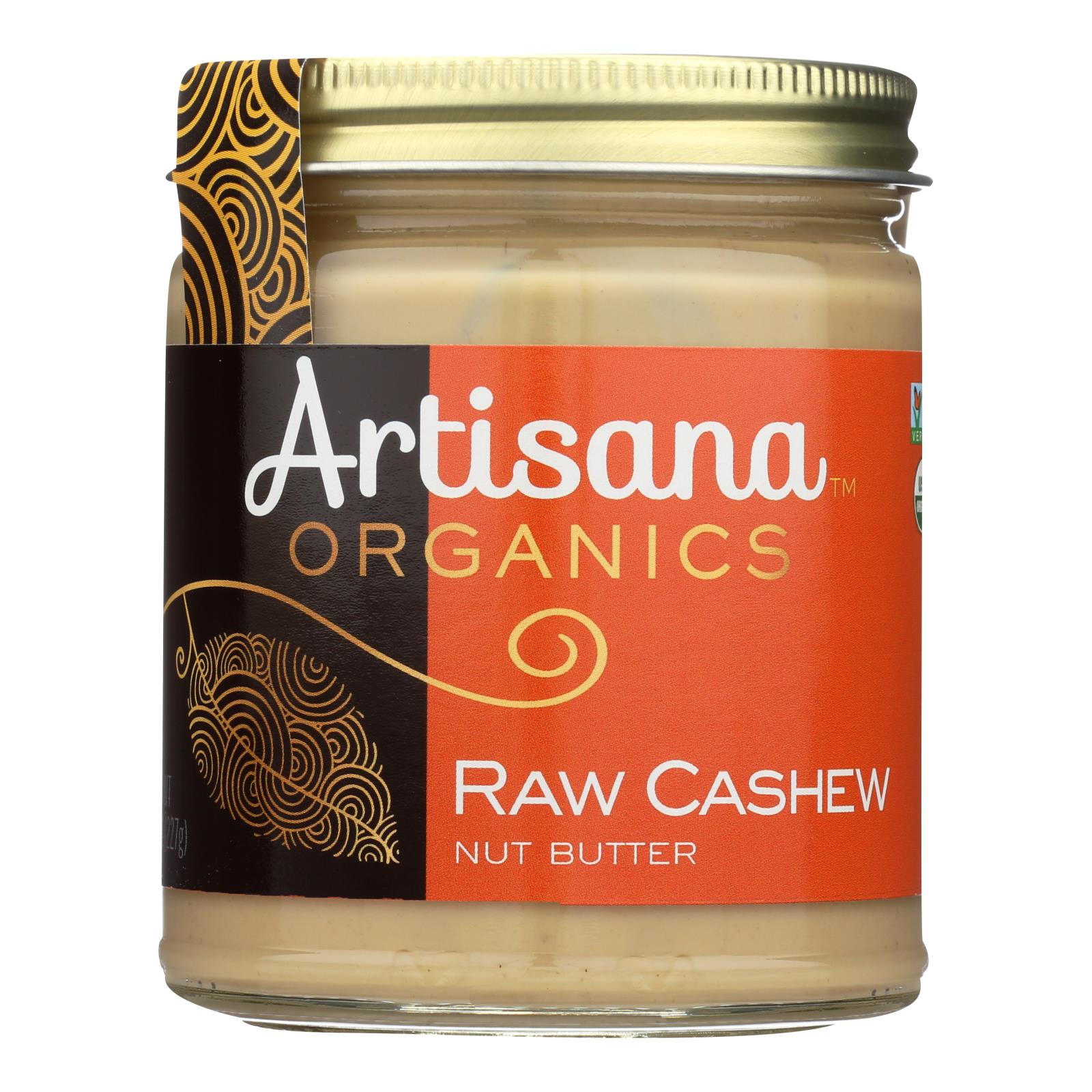 Artisana Cashew Butter - Organic - Case Of 6 - 8 Oz. - GreatEagleInc