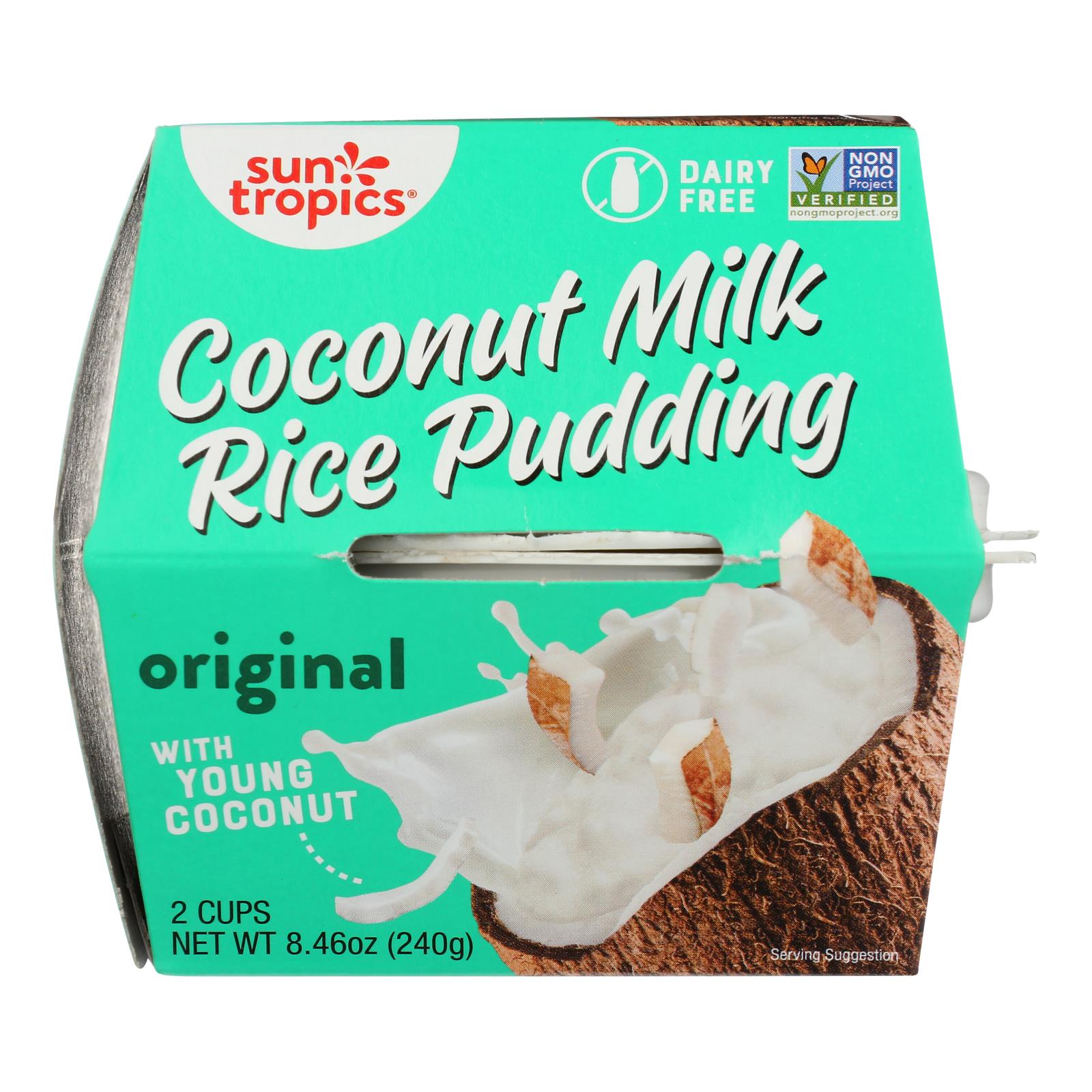 Sun Tropics Ready-to-eat Coconut Rice Pudding  - Case Of 6 - 8.46 Oz - GreatEagleInc