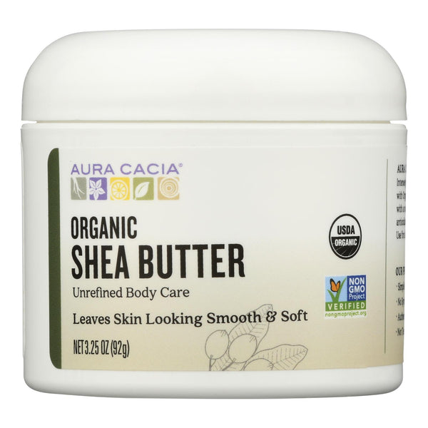 Aura Cacia - Body Butter Shea Unrf - 1 Each - 3.25 Fz - GreatEagleInc
