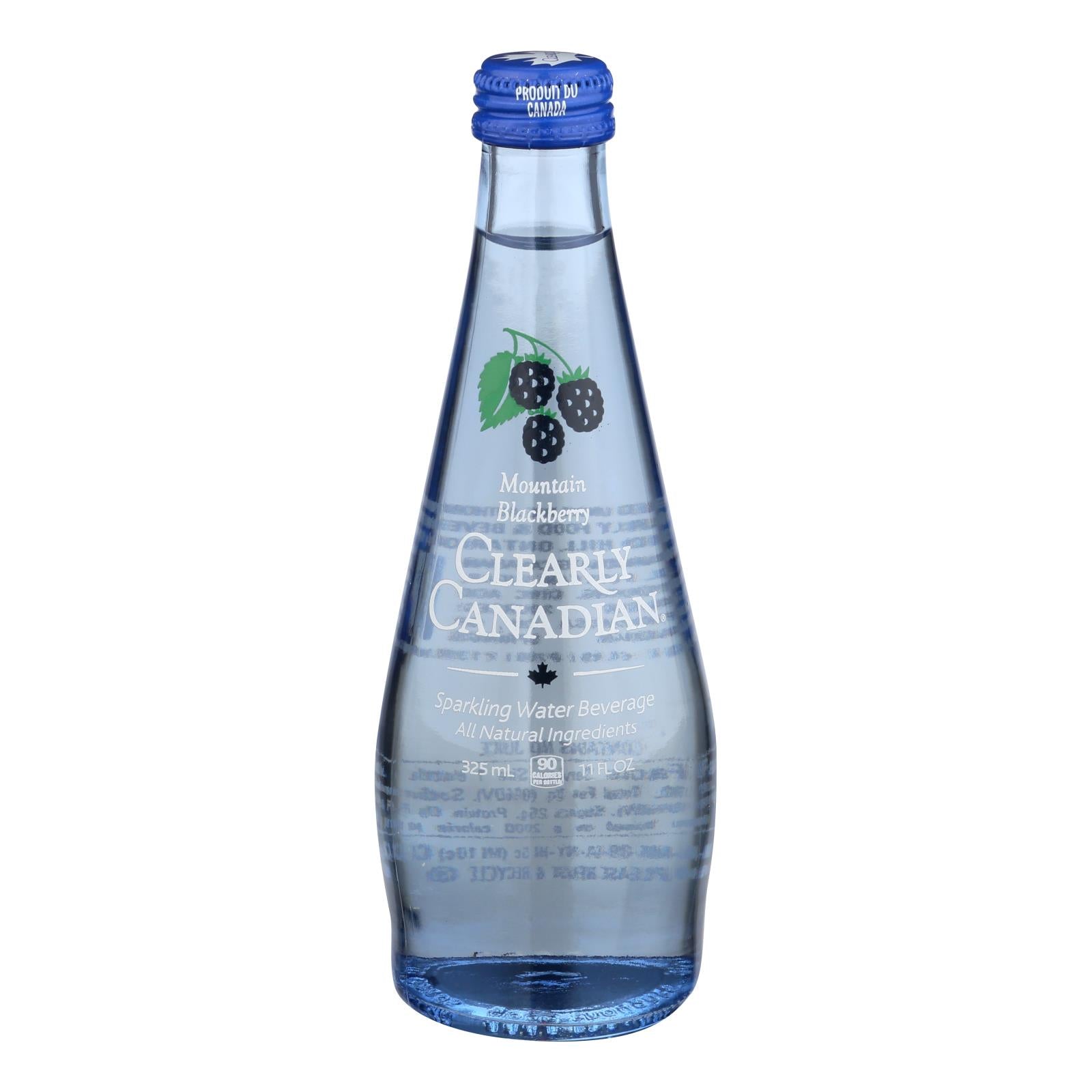 Clearly Canadian - Sparkling Water Mtn Blckberry - Case Of 12-11 Fz - GreatEagleInc
