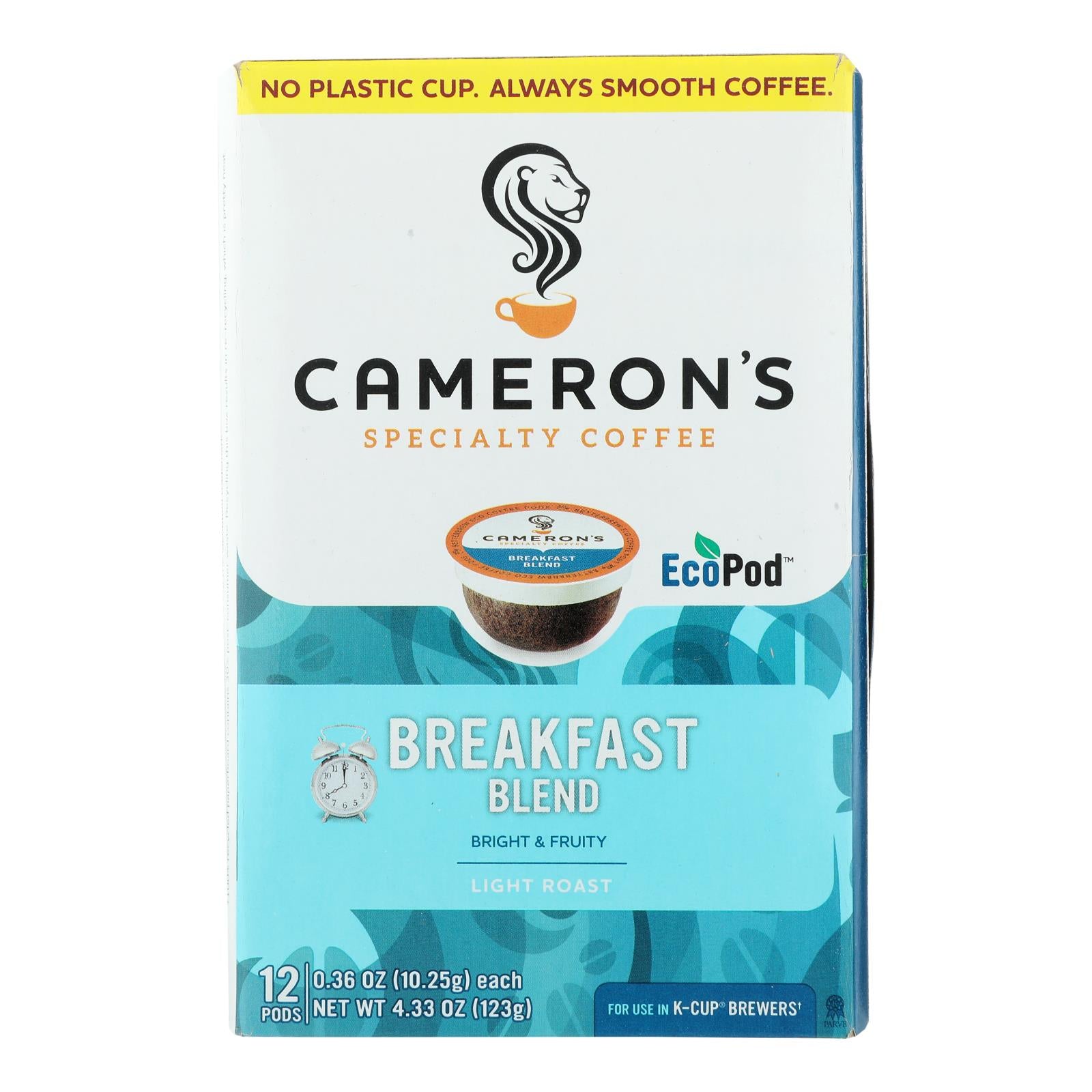 Cameron’s Specialty Coffee Breakfast Blend  - Case Of 6 - 4.33 Oz - Home & Garden