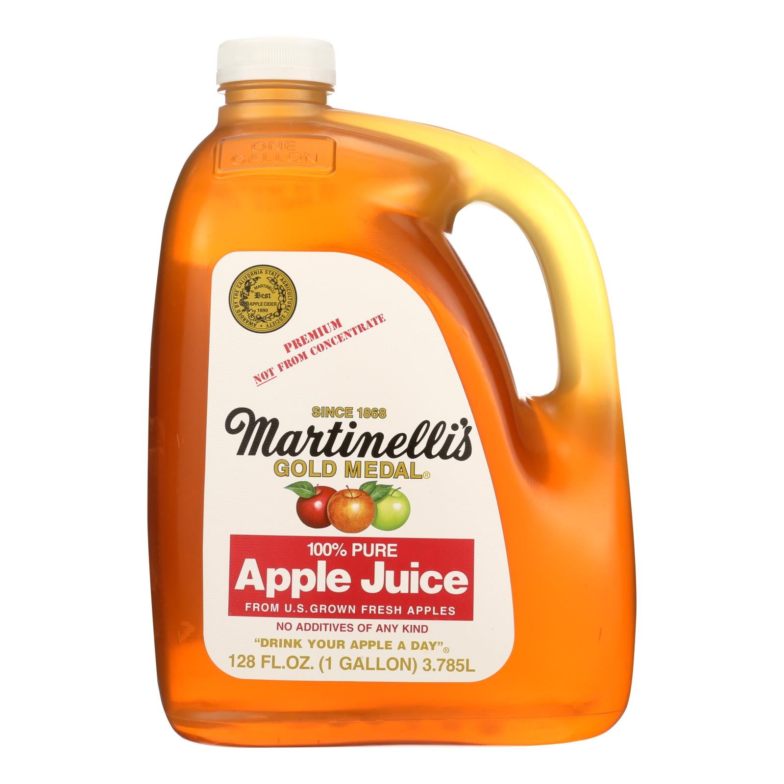 Martinelli's Apple Juice - Case Of 4 - 128 Fl Oz - GreatEagleInc