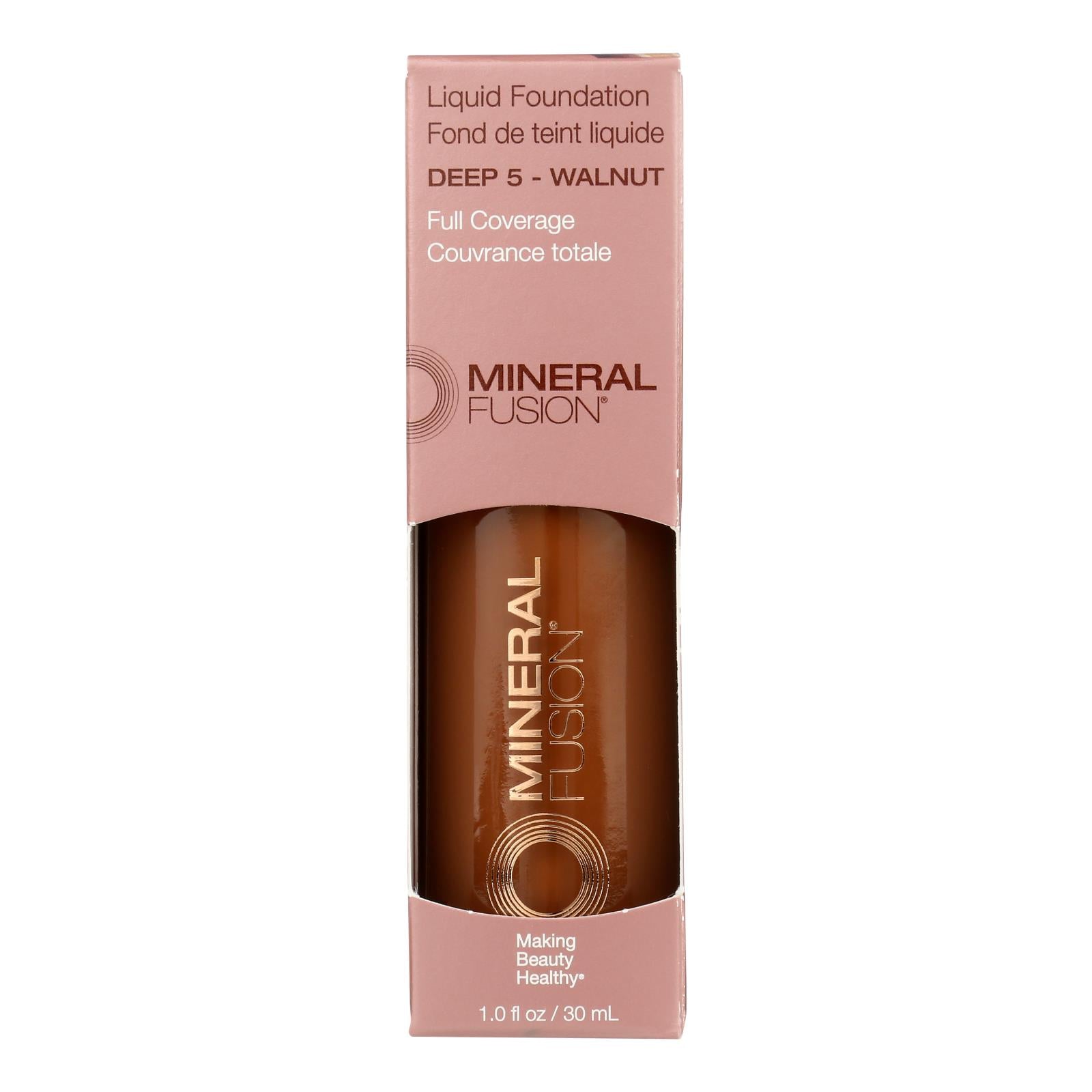 Mineral Fusion - Mkup Liquid Foundation Deep5 - 1 Each-1 Fz - GreatEagleInc