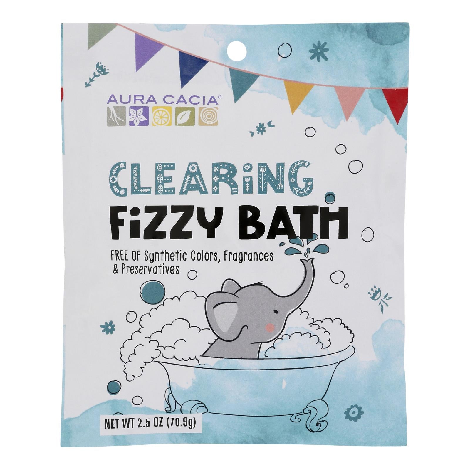 Aura Cacia - Fizzy Bath Kids Clearing - Case Of 6-2.5 Oz - GreatEagleInc