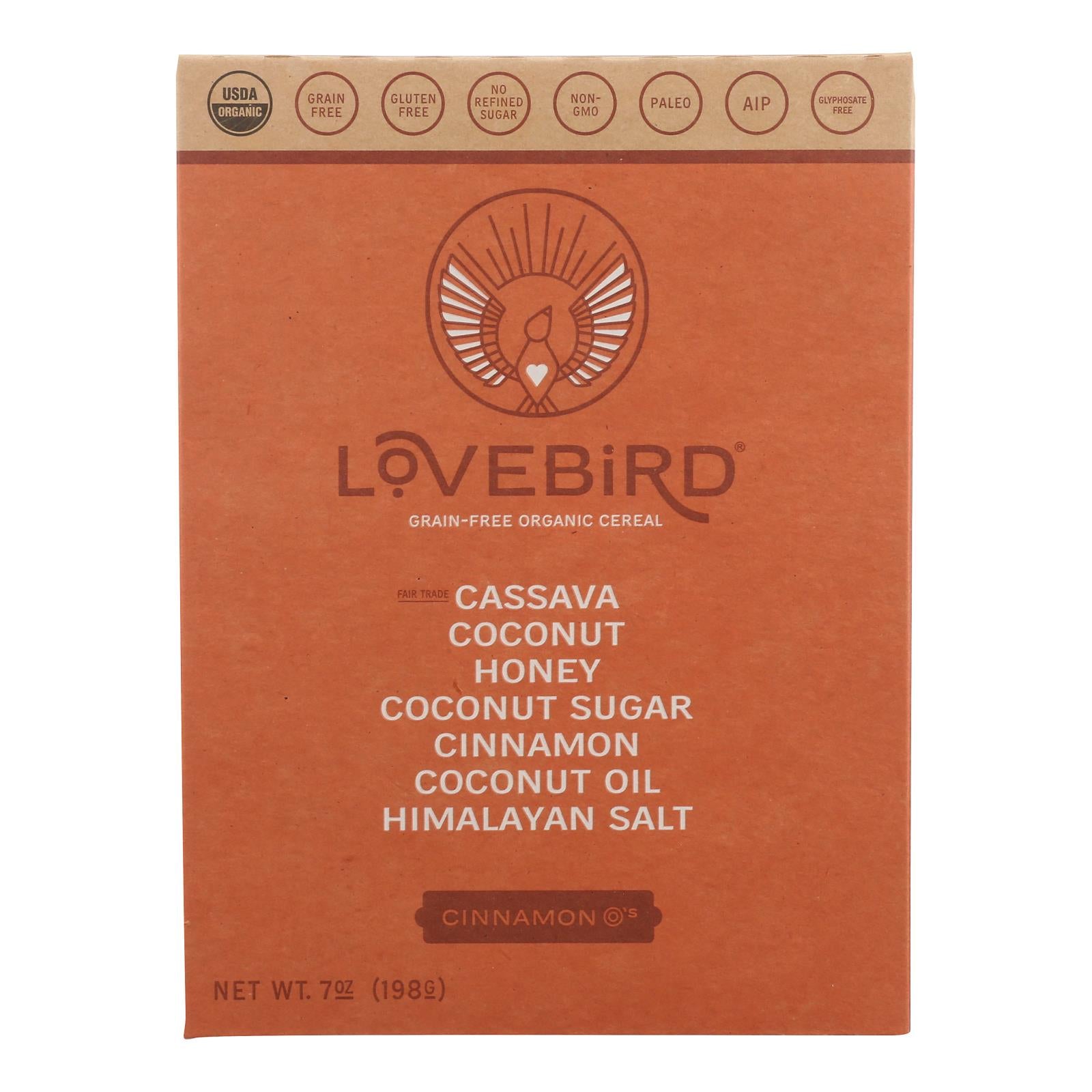 Lovebird - Cereal Cinnamon Grnfr - Case Of 6-7 Oz - GreatEagleInc