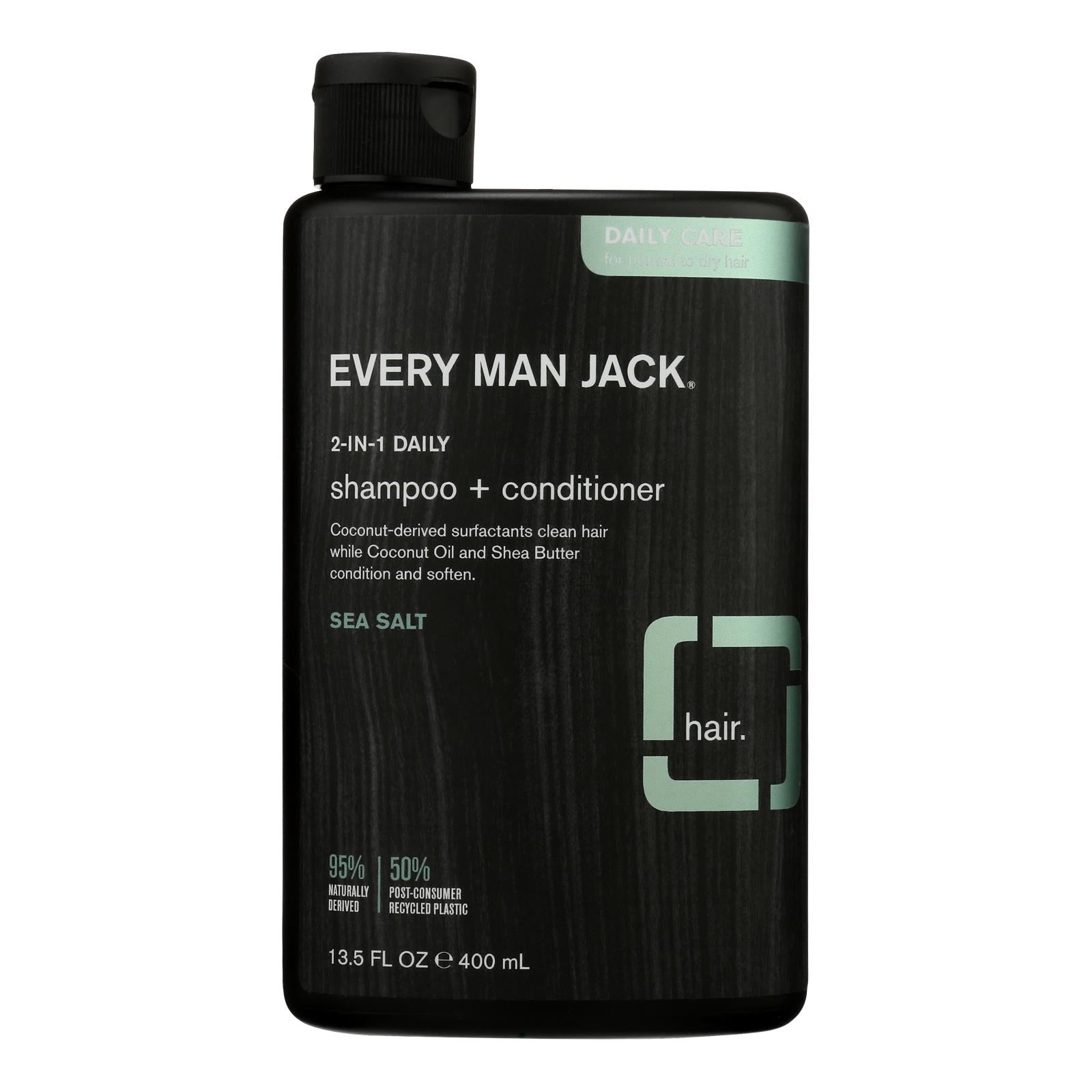 Every Man Jack - Shamp&cond 2-in-1 Sea Salt - 1 Each-13.5 Fz - GreatEagleInc