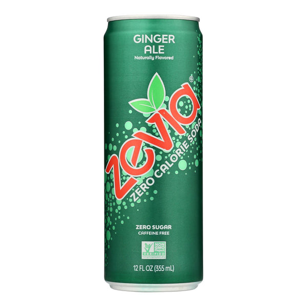Zevia - Soda Ginger Ale - Case Of 12-12 Fz - GreatEagleInc