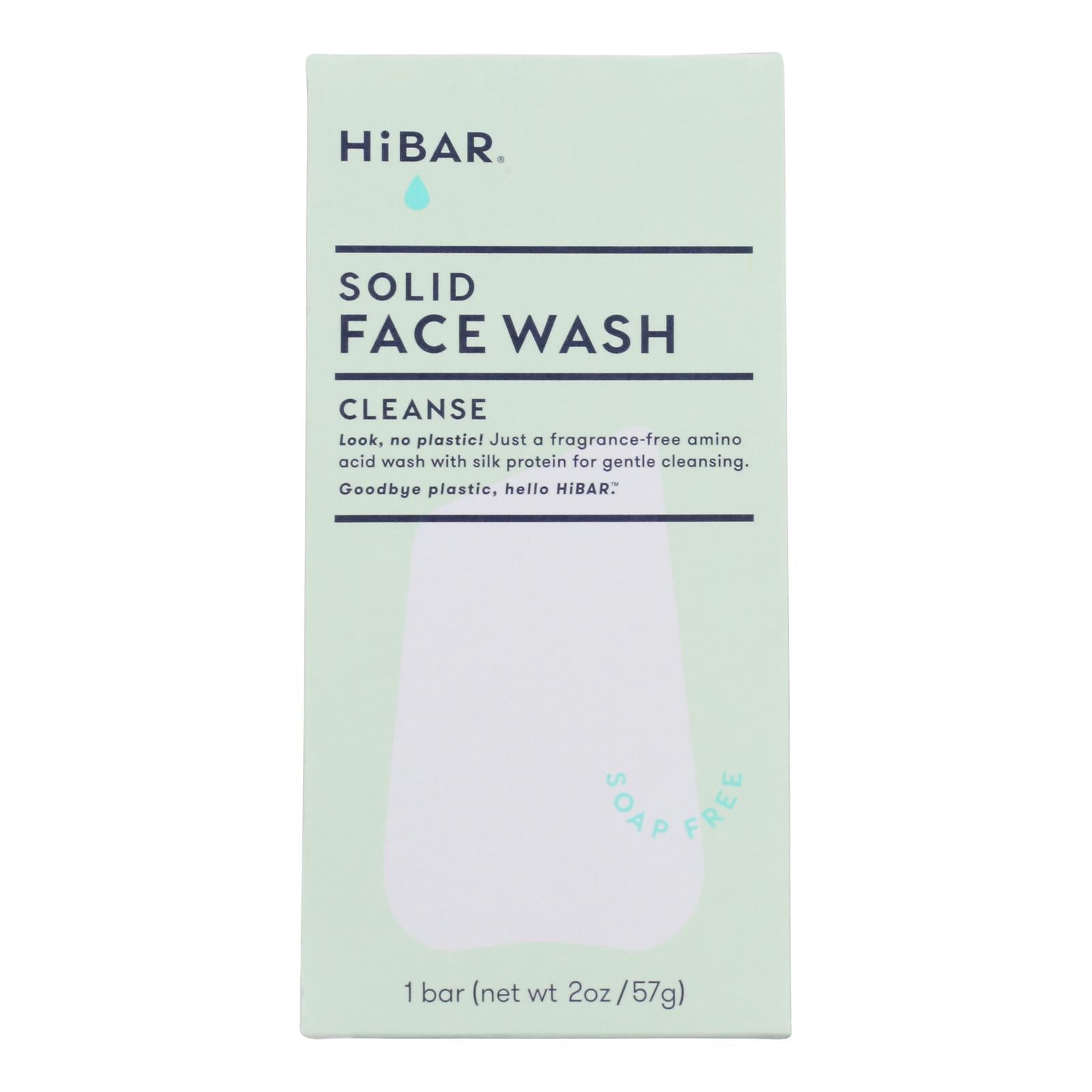Hibar Inc - Face Wash Cleanse Solid - 1 Each-2 Oz - GreatEagleInc