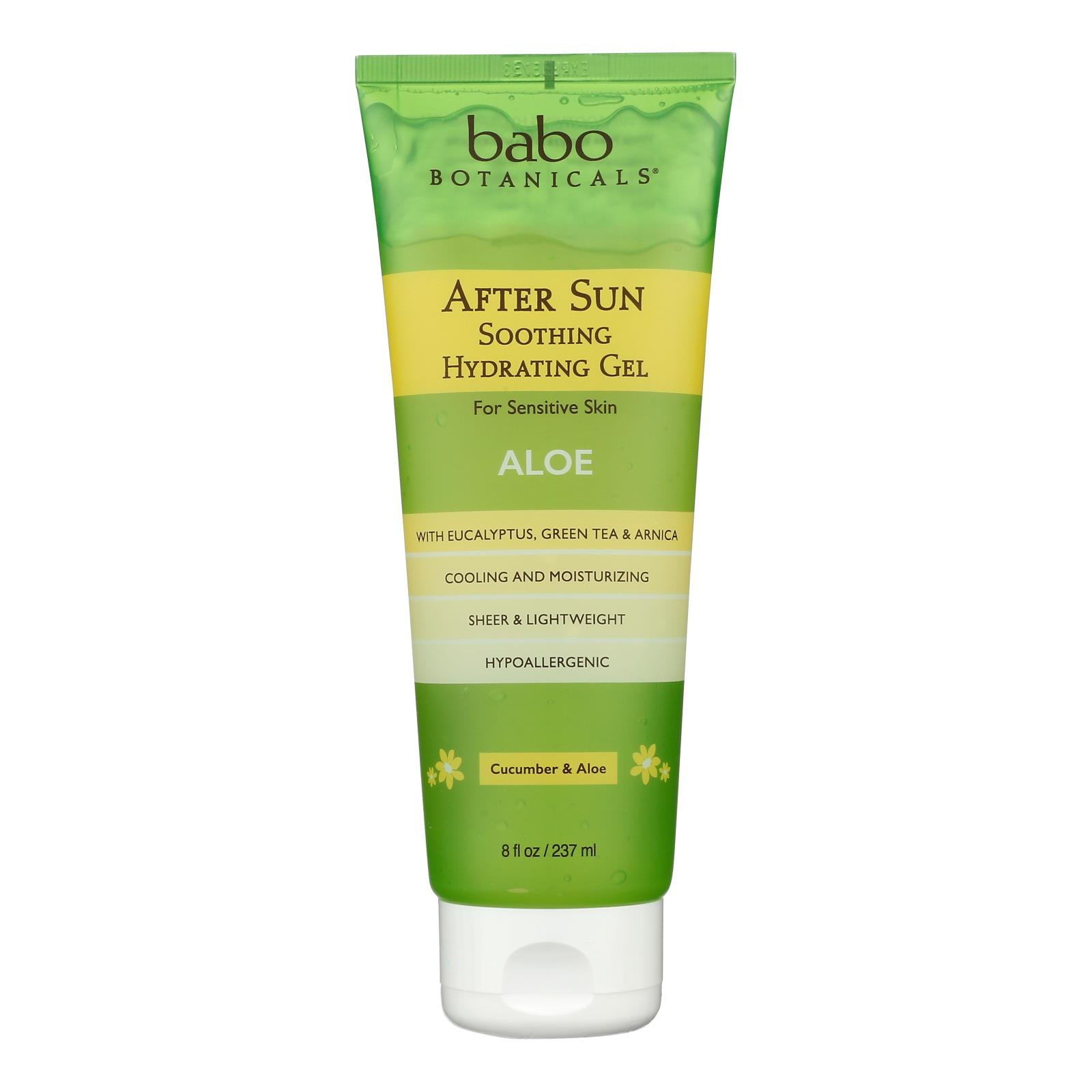 Babo Botanicals - After Sun Soothing Gel - 1 Each - 8 Oz - GreatEagleInc