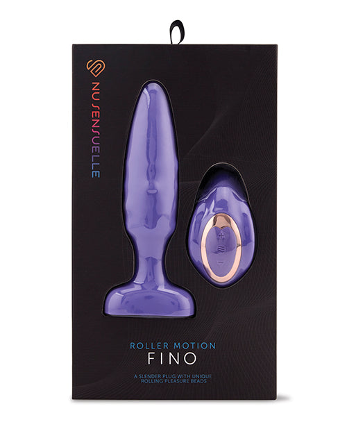 Nu Sensuelle Fino Roller Motion Plug Ultra Violet