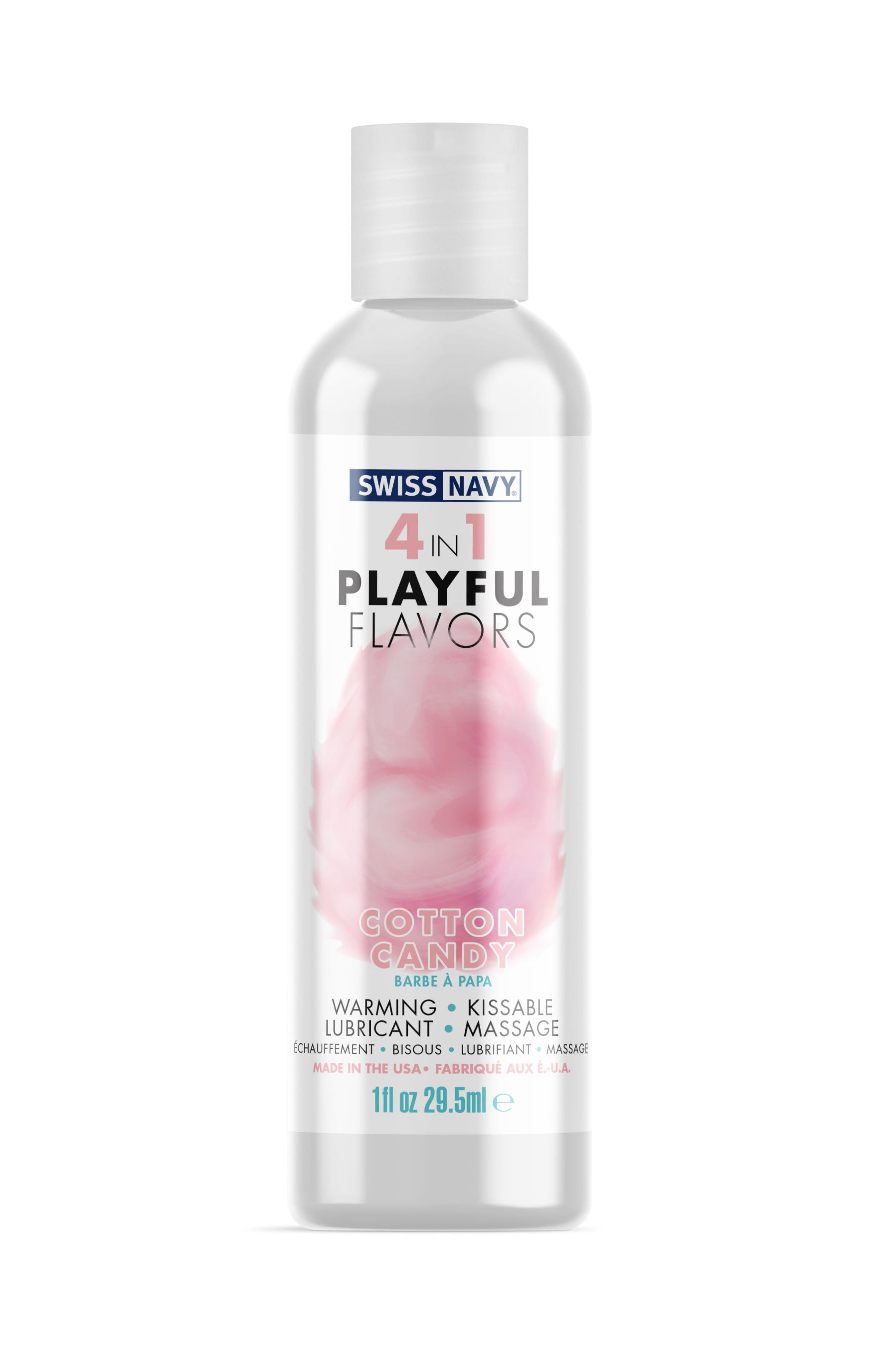 Swiss Navy 4-in-1 Playful Flavors - Cotton Candy - GreatEagleInc